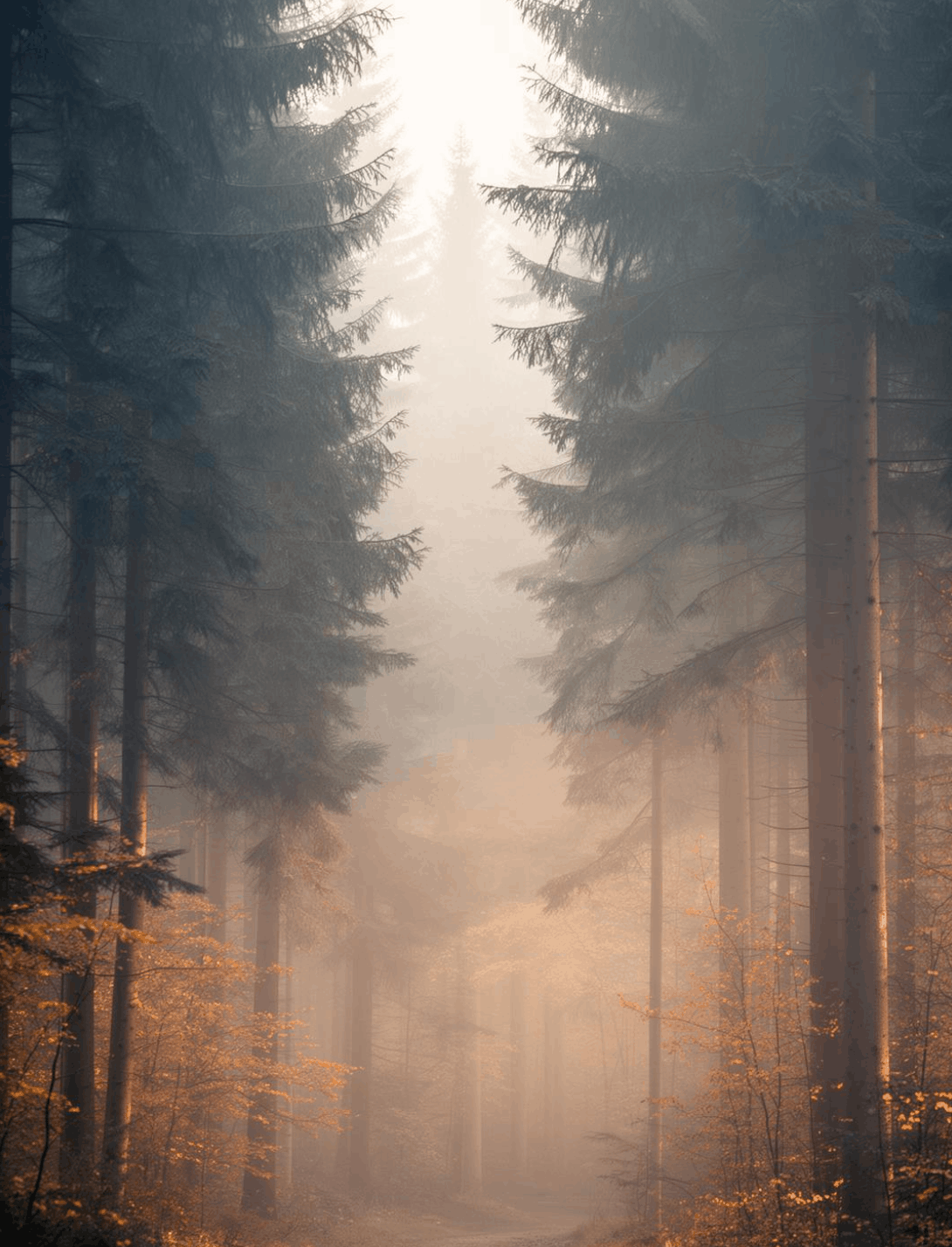 Schwarzwald im Morgennebel